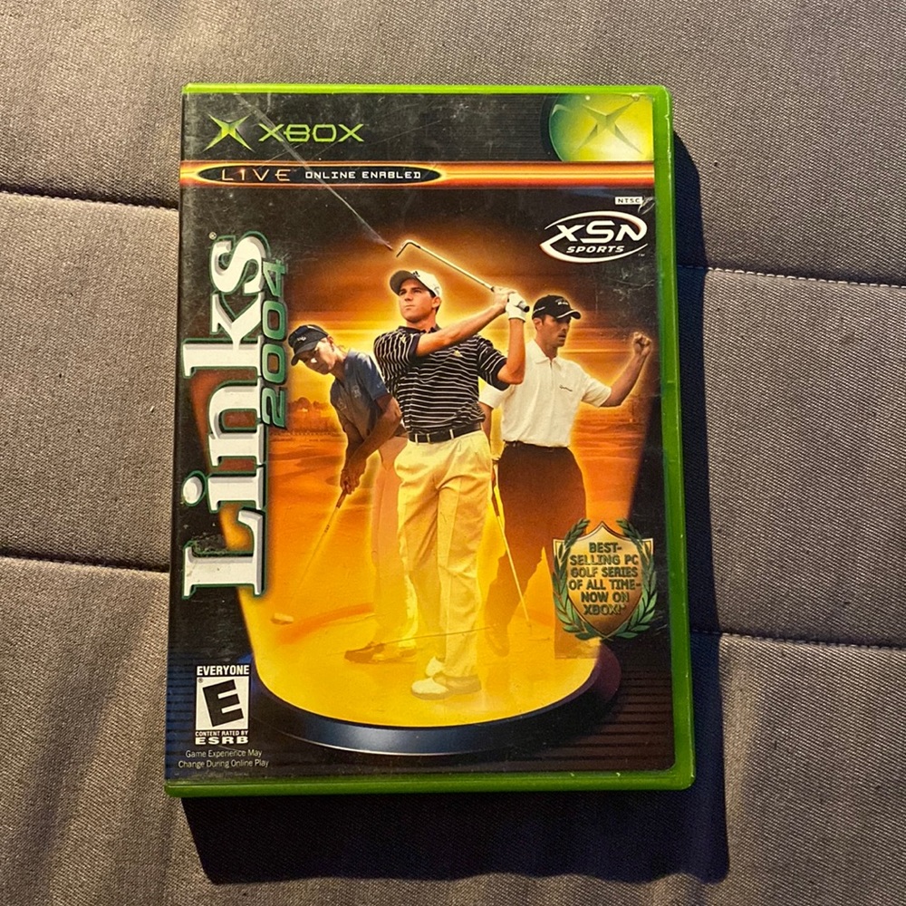 Xbox Links 2004 golf Video Game